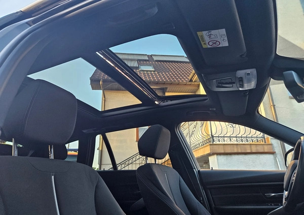 BMW Seria 3 cena 47900 przebieg: 215000, rok produkcji 2014 z Parczew małe 232